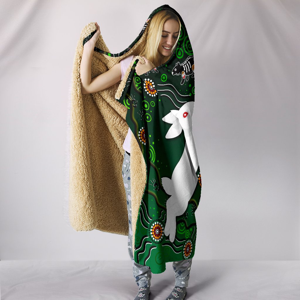rabbitohs-hooded-blanket-simple-indigenous