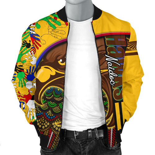 custom-personalised-pride-hawks-mens-bomber-jacket-hawthorn-naidoc-week-aboriginal-version-special