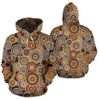 hoodie-aboriginal-dot-painting-hoodie-ver15-unisex