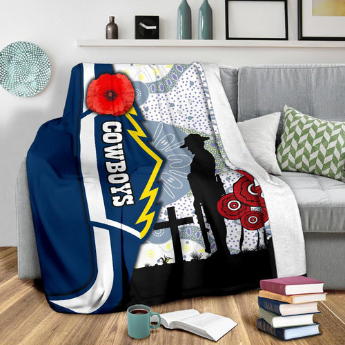 cowboys-premium-blanket-aboriginal-anzac-day