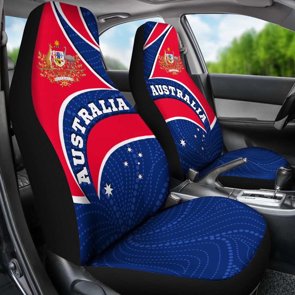 aboriginal-car-seat-covers-australia-flag-and-coat-of-arms