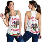 Christmas Women's Racerback Tank - Merry Christmas - Vibe Hoodie