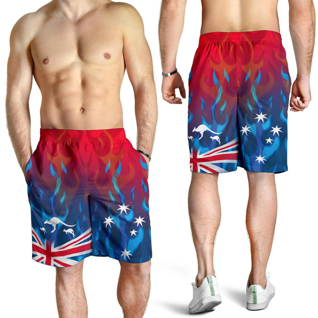 short-aus-flag-short-kangaroo-flame-men