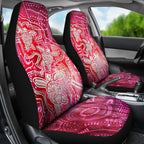 aboriginal-car-seat-covers-sea-turtle-with-indigenous-patterns-pink