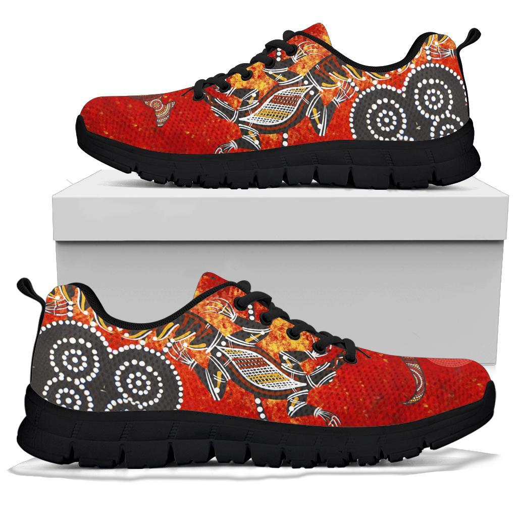 aboriginal-sneakers-crocodile-and-kangaroo-patterns-aboriginal-dot-shoes