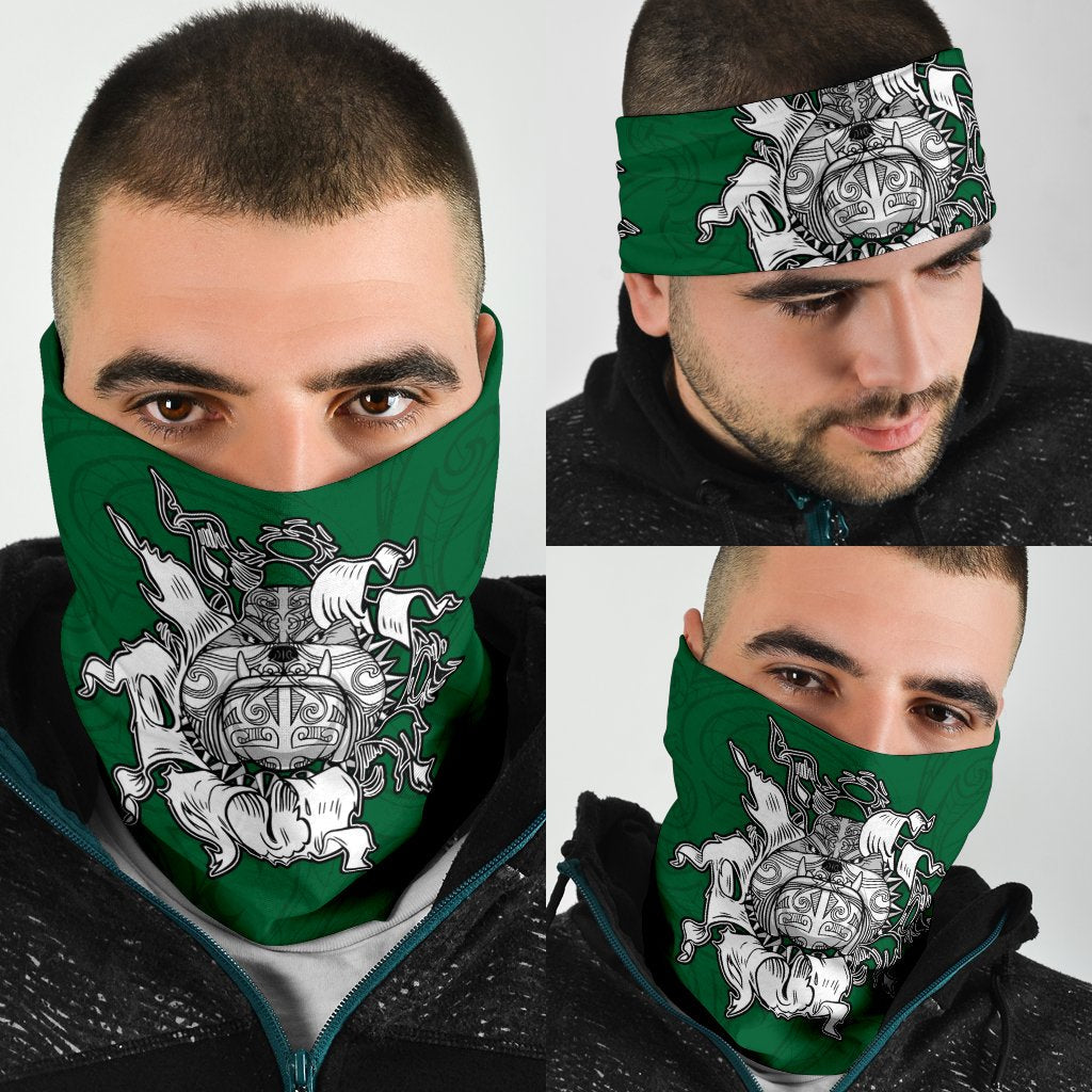 maori-bulldog-bandana-new-zealand-bandana-green