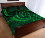 new-zealand-maori-mangopare-quilt-bed-set-polynesian-green