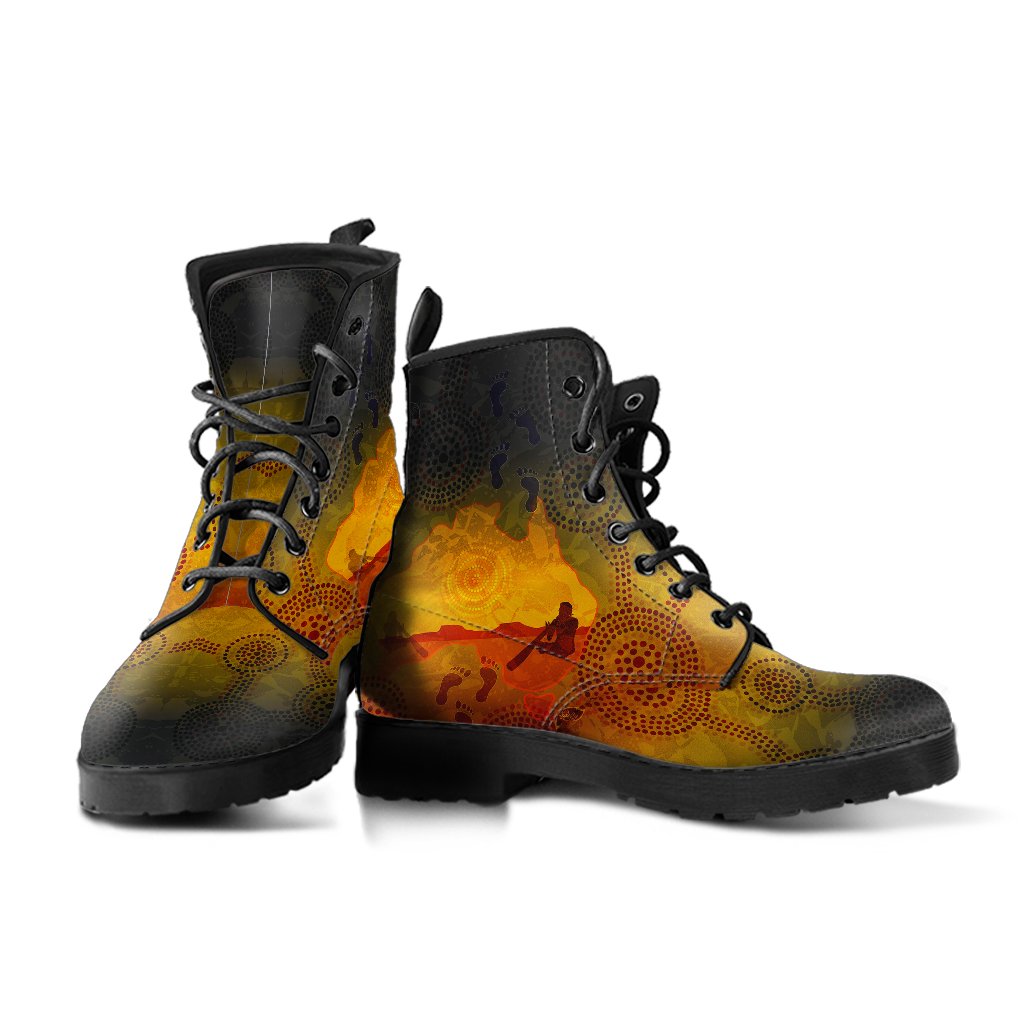 aboriginal-leather-boots-australian-map-with-indigenous-color