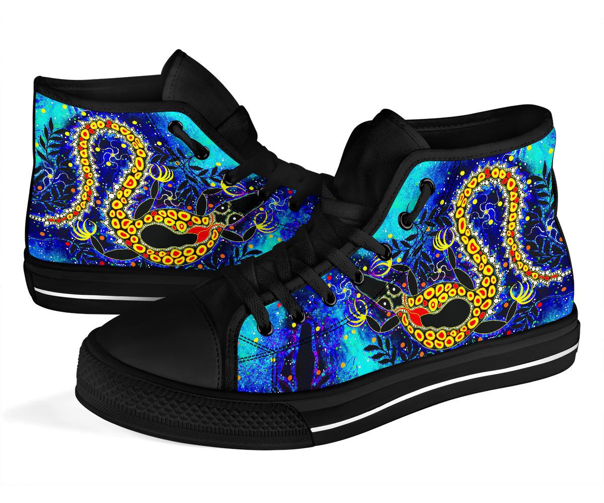 aboriginal-high-top-shoes-indigenous-crocodile