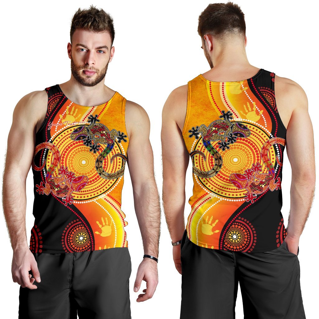 aboriginal-personalised-mens-tank-top-couple-aboriginal-lizards