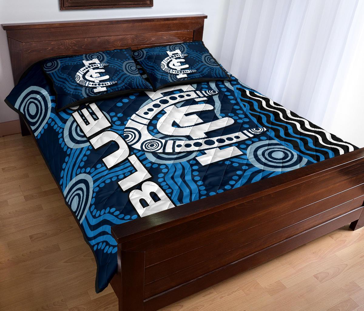carlton-blues-quilt-bed-set-aboriginal