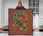 premium-quilts-lizard-coverlets-aboriginal-dot-painting