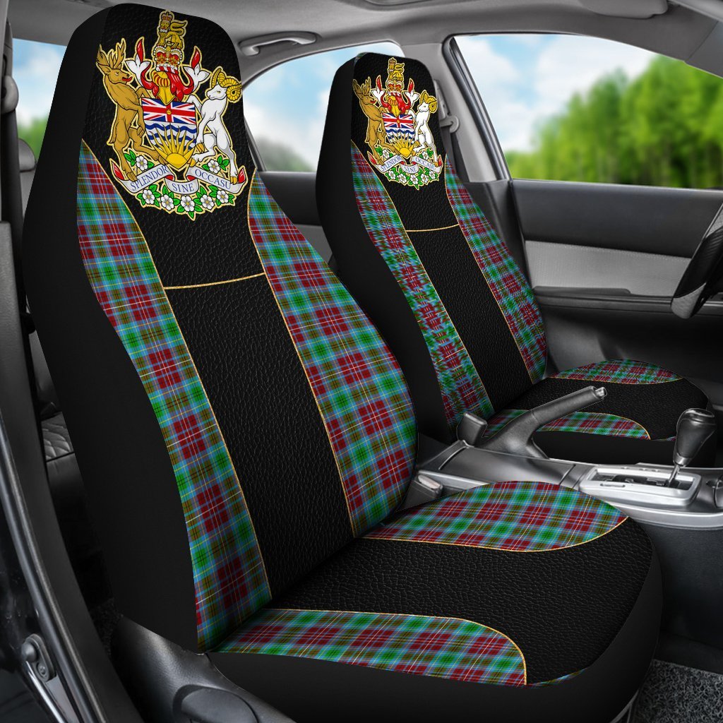 canada-british-columbia-coat-of-arms-golden-car-seat-covers