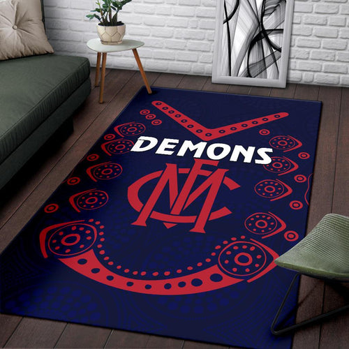 melbourne-demons-indigenous-area-rug-football