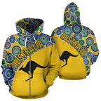 aboriginal-zip-up-hoodie-kangaroo-pattern-circle-dot-painting-ver02