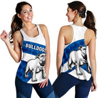 Bulldogs Women Racerback Tank Sporty Style - Vibe Hoodie