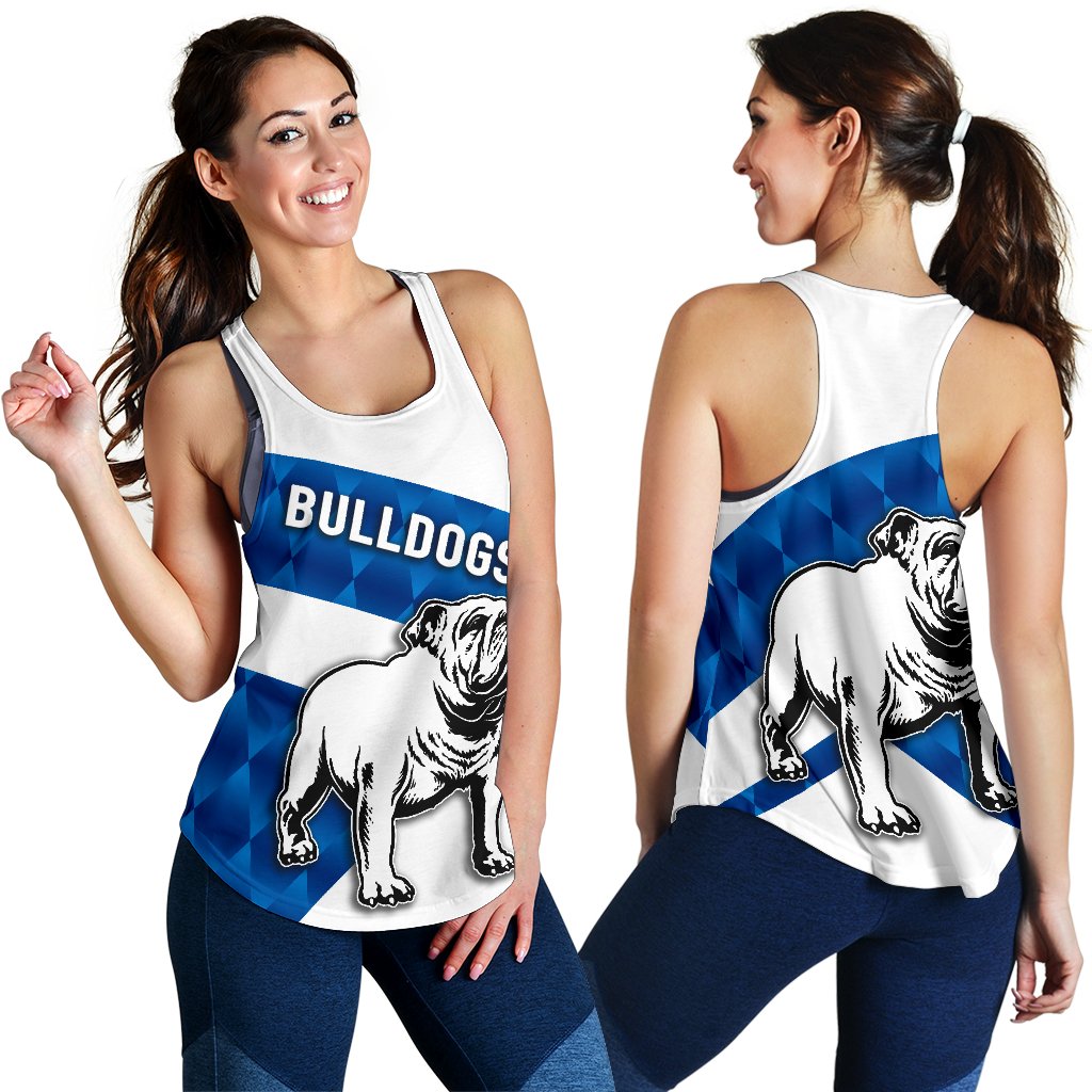 Bulldogs Women Racerback Tank Sporty Style - Vibe Hoodie
