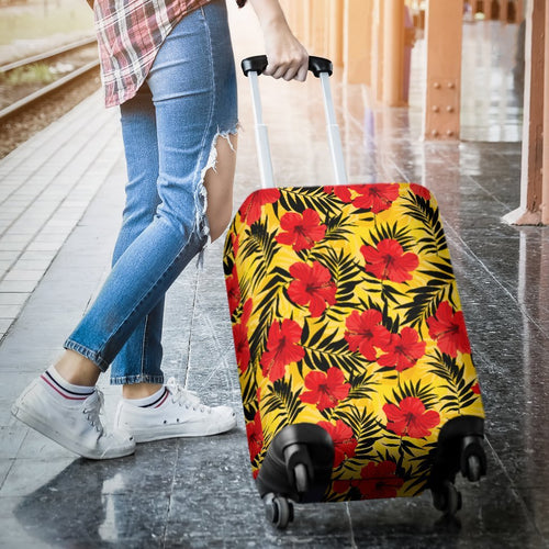 red-hibiscus-pattern-luggage-cover