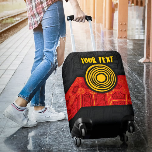 personalised-aboriginal-luggage-covers-aussie-indigenous-flag