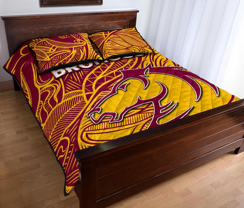 brisbane-broncos-quilt-bed-set-tribal-style