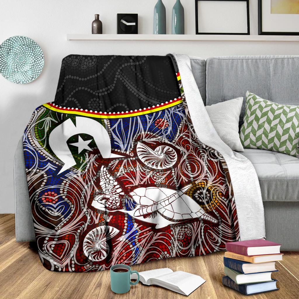 premium-blanket-aboriginal-dot-in-naidoc-week-style