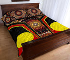 quilt-bed-set-aboriginal-with-dot-painting-art