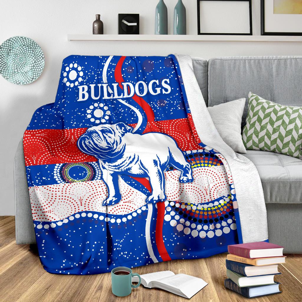 western-premium-blanket-bulldogs-unique-indigenous