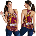 Broncos Rugby Women's Racerback Tank Indigenous - Vibe Hoodie