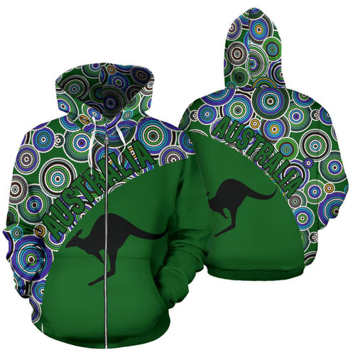 aboriginal-zip-up-hoodie-kangaroo-patterns-circle-dot-painting-1