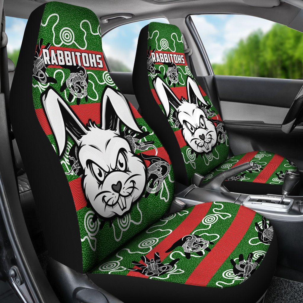 rabbitohs-indigenous-car-seat-covers-rabbit-head