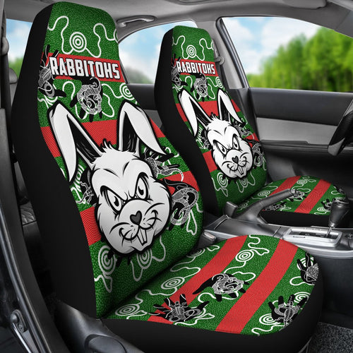 rabbitohs-indigenous-car-seat-covers-rabbit-head