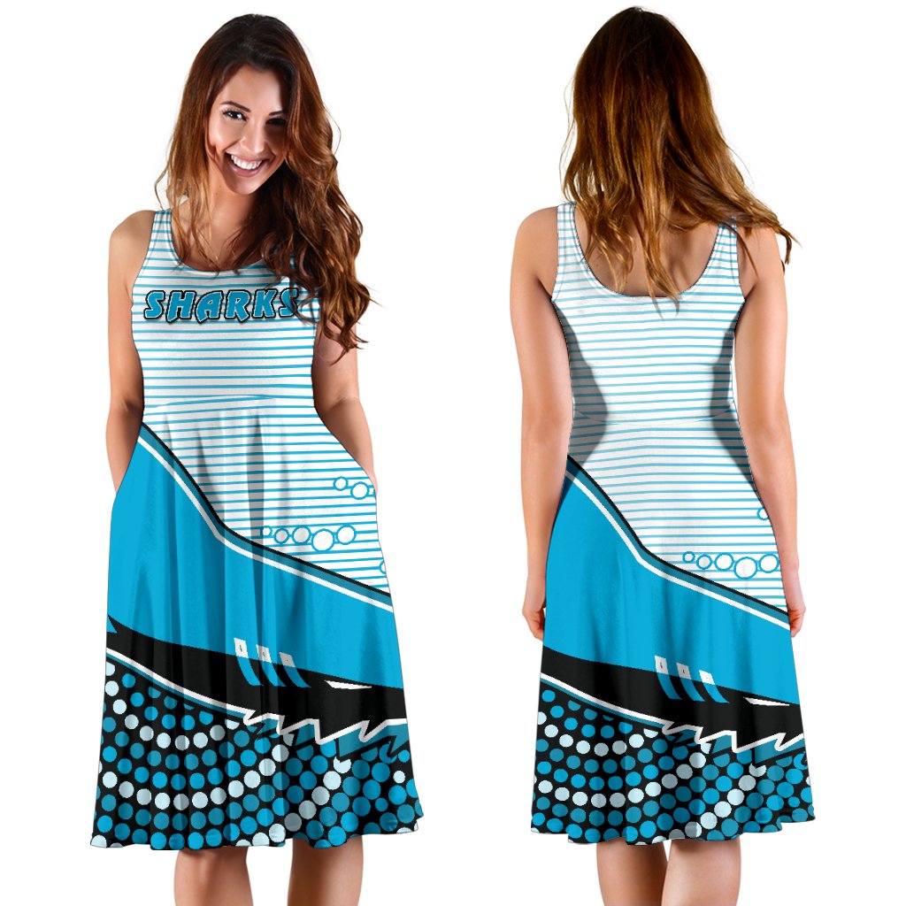 Sharks Women's Dress Cronulla Indigenous Unique - Vibe Hoodie