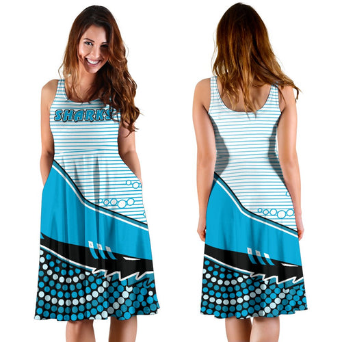 Sharks Women's Dress Cronulla Indigenous Unique - Vibe Hoodie