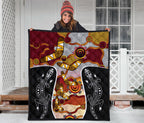 premium-quilt-aboriginal-dot-painting-lizard-quilt