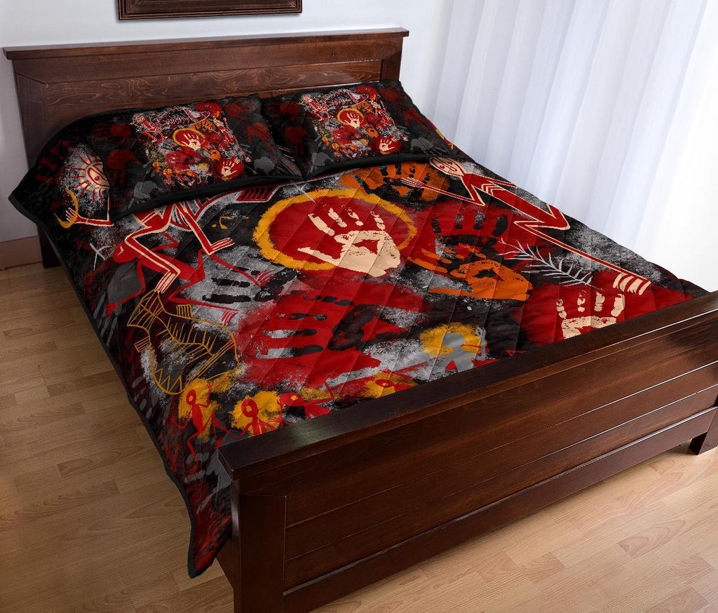aboriginal-quilt-bed-set-indigenous-fish-hand-art