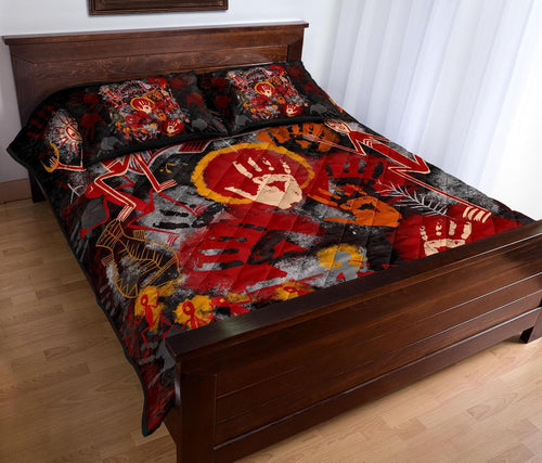 aboriginal-quilt-bed-set-indigenous-fish-hand-art
