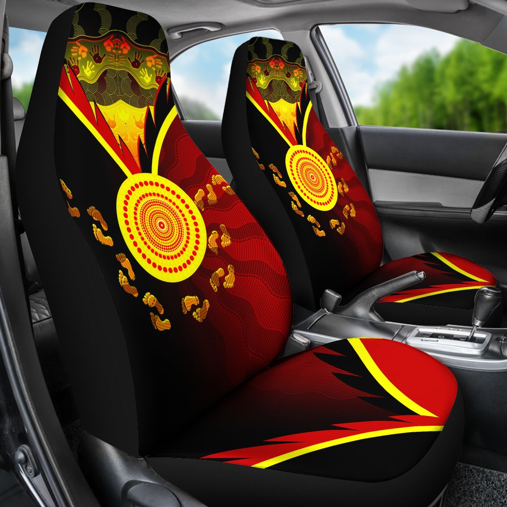 aboriginal-car-seat-covers-indigenous-flag-with-footprint-hand-art