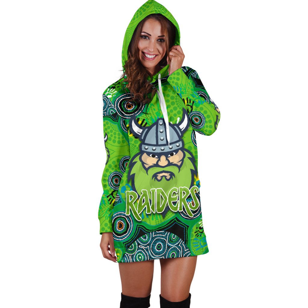 canberra-women-hoodie-dress-raiders-viking-indigenous