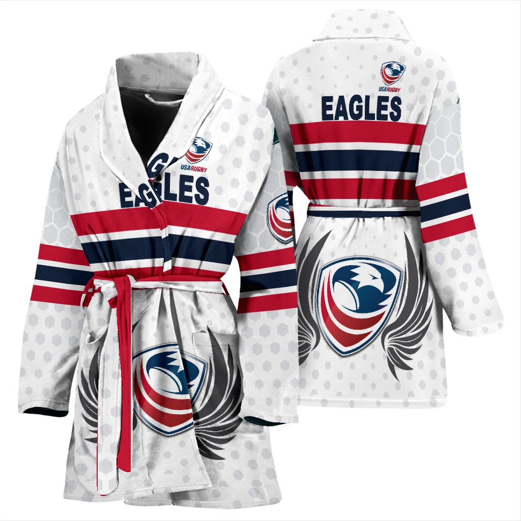 usa-rugby-womens-bath-robe-eagles-simple-style-white