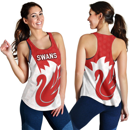 Sydney Women Racerback Tank Swans - Vibe Hoodie