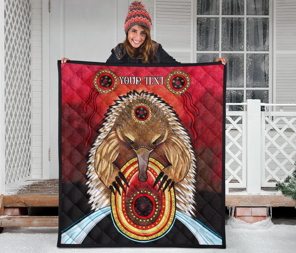 custom-premium-quilt-australian-echidna