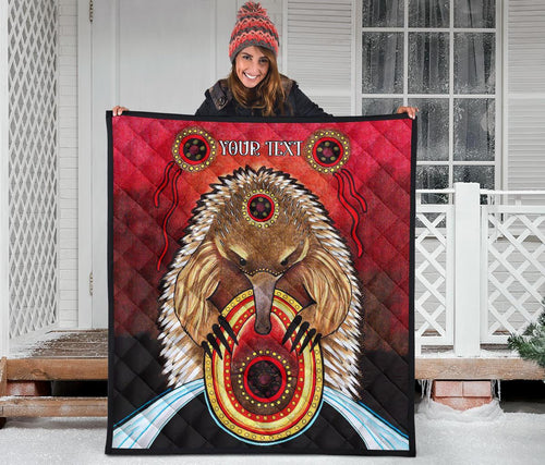 custom-premium-quilt-australian-echidna