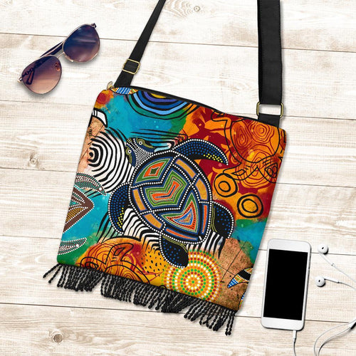 aboriginal-boho-handbag-turtle-indigenous-art
