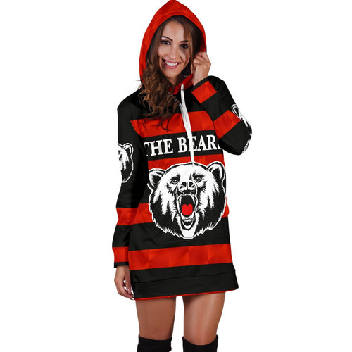 north-sydney-women-hoodie-dress-the-bears-simple-style
