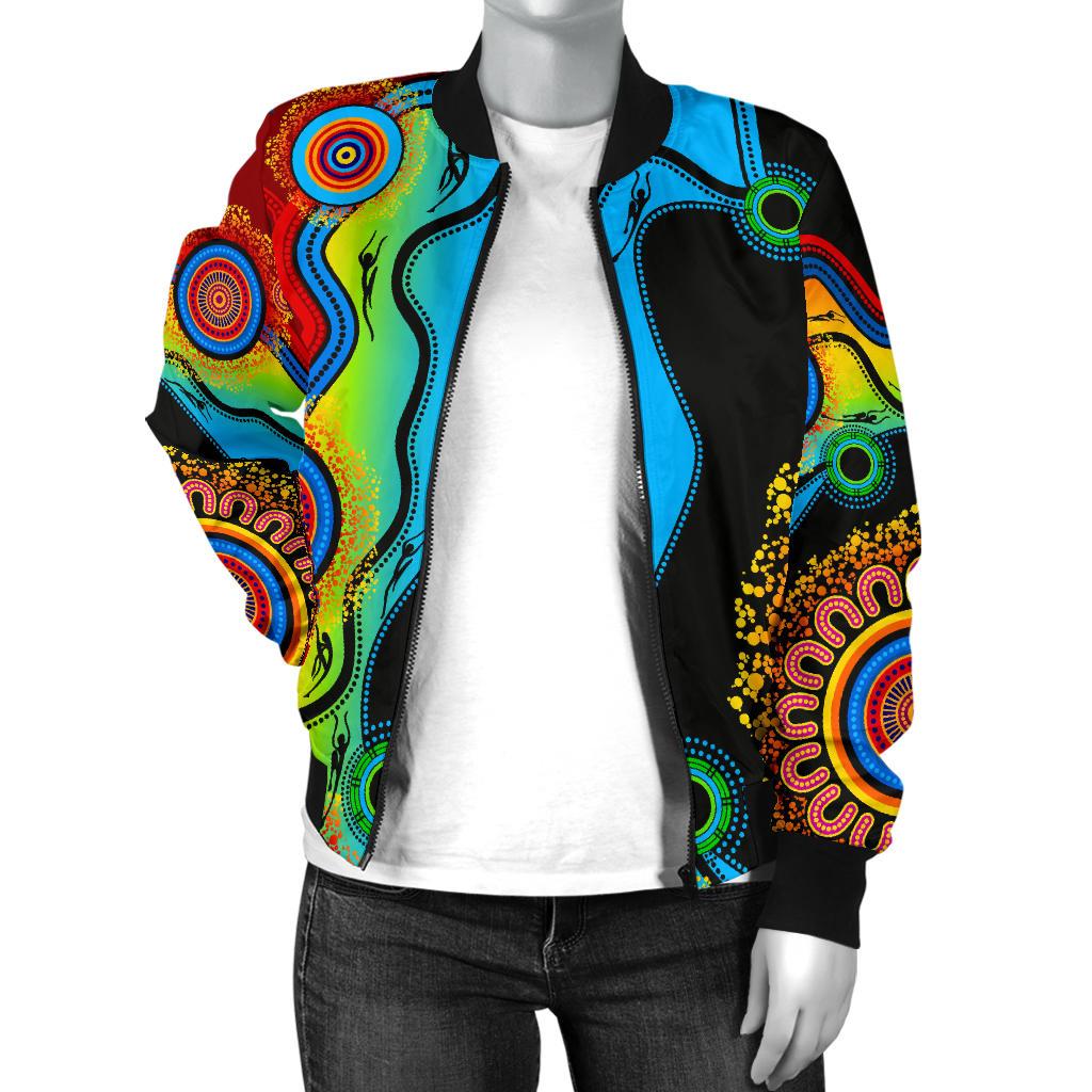 bomber-jacket-aboriginal-jacket-blue-dream-women
