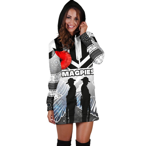 magpies-womens-hoodie-dress-collingwood-anzac-day-special-version