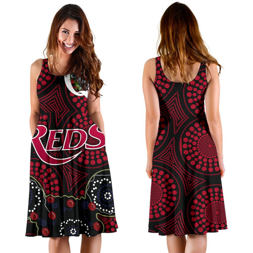 Queensland Women's Dress Reds Rugby - Koala - Vibe Hoodie