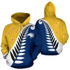 koru-fern-new-zealand-hoodie-yellow