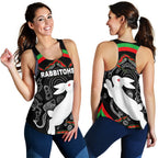 Rabbitohs Women Racerback Tank Indigenous Mystery Vibes - Vibe Hoodie
