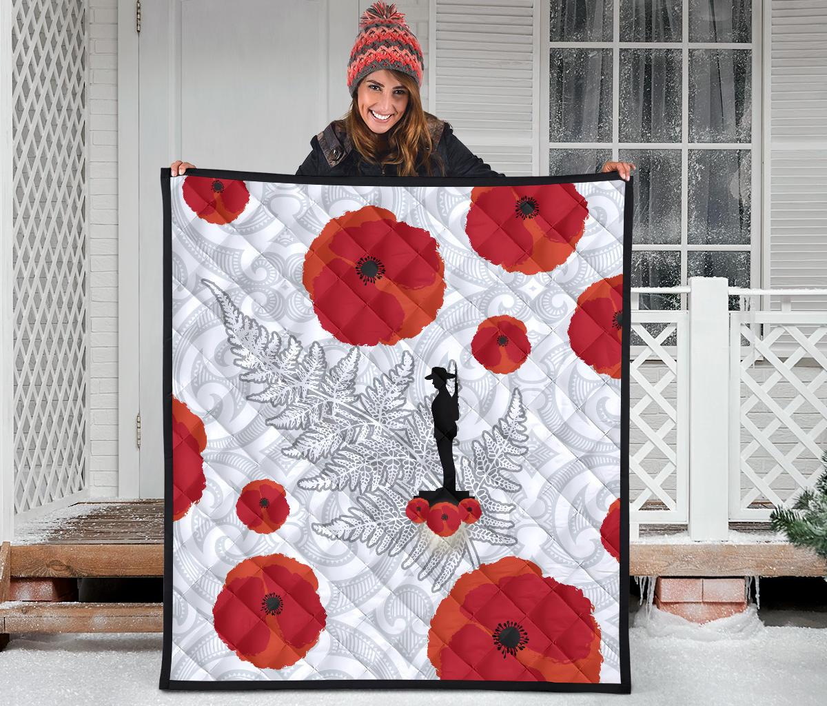 anzac-maori-premium-quilt-silver-fern-lest-for-get